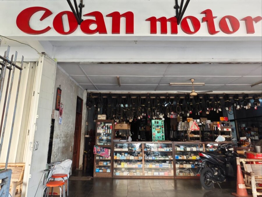 Toko Coan Motor di Jl. Letjen Suprapto No.2, Ngampilan, Yogyakarta